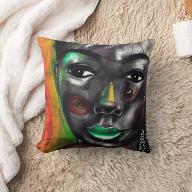 Coussin Femme africaine (Couverture)