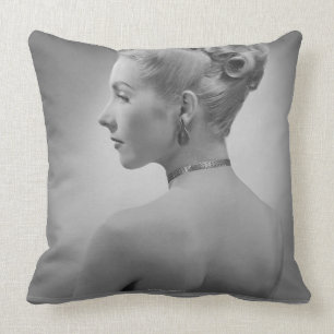 Coussin Femme élégante