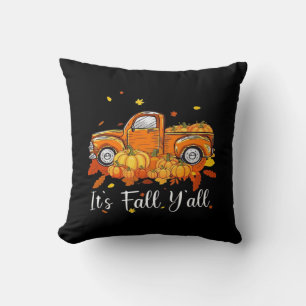 Coussin Femmes C’est l’automne les gars Citrouille Arbre d