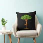 Coussin Femmes Yoga Arbre De Vie (Chaise)