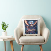 Coussin Fênix flamejante Almofada (Chaise)