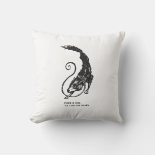 Coussin Fenrir Fenris est un chien libre de la mythologie