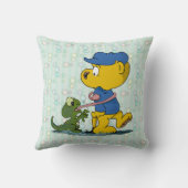 Coussin Ferald et le bébé Lizard Thaillow (Verso)