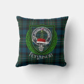 Coussin Ferguson Scottish Clan Tartan & Crest (Verso)