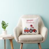 Coussin Ferme de camions Red Christmas Truck (Chaise)