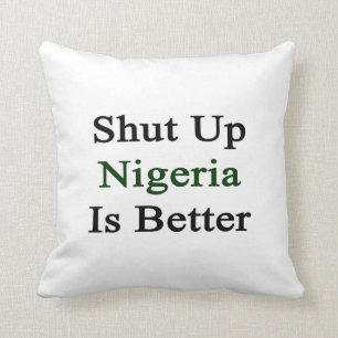 Coussin Fermé le Nigéria est meilleur
