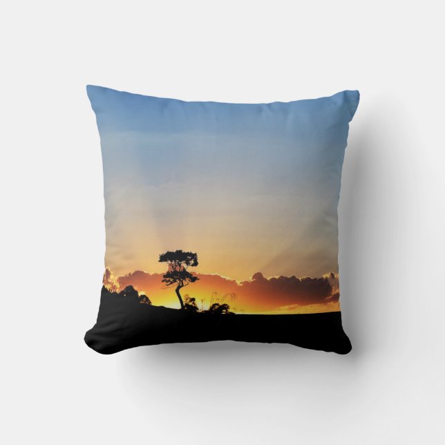 Coussin Ferme Londrina de coucher du soleil (Recto)
