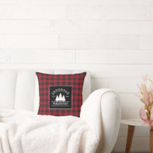 Ferme Red Buffalo Plaid Nom de famille
