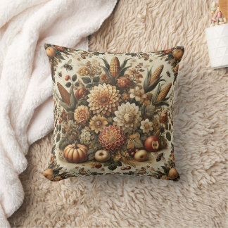 Coussin Ferme Vintage Rustique Automne Décor Automne