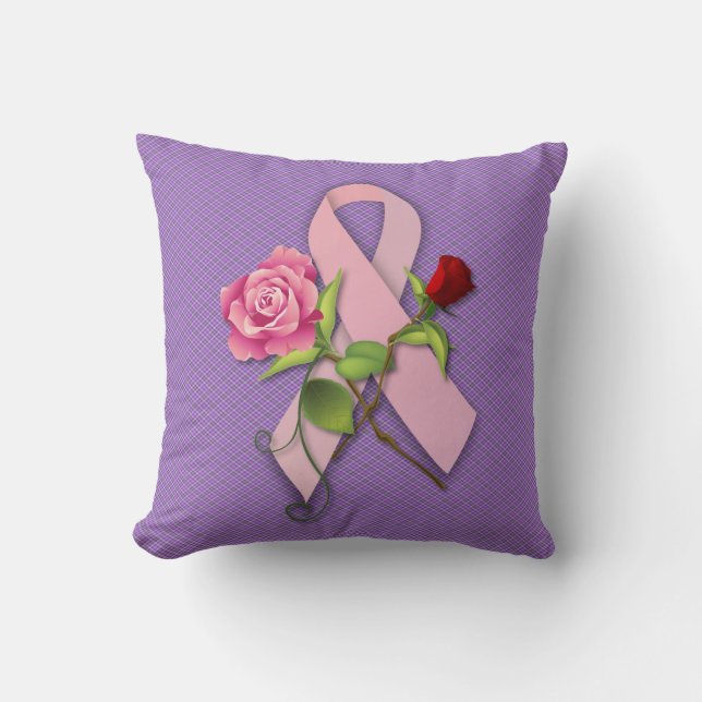 Coussin Fermeture du survivant du cancer du sein (Recto)