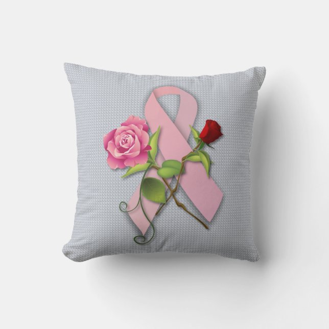 Coussin Fermeture du survivant du cancer du sein (Recto)