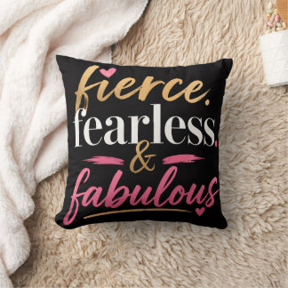 Coussin Féroce, Intrépide et Fabuleux