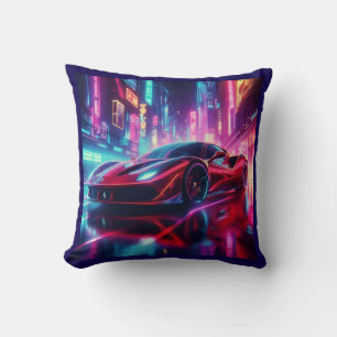 Coussin ferrari neon