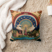 Coussin Ferris de style brodé et Landscap Pittoresque (Couverture)