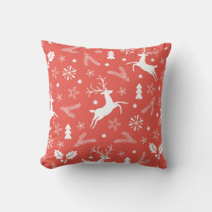 Coussin Festif Noël Motif sans couture