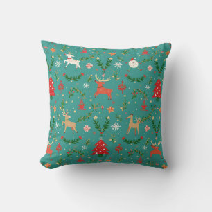 Coussin Festif Reindeer Wonderland