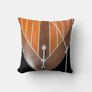 Coussin Festival du bateau en bois de Bainbridge Island