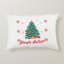 Coussin Festive Jingle Bells
