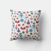 Coussin Festive Noël à la main Motif de vacances (Verso)