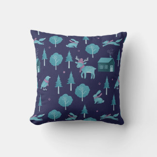 Coussin Festive Winter Animals