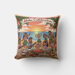 Coussin Fête d'Aloha