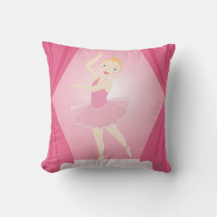 Coussin Fête d'anniversaire de Ballerina