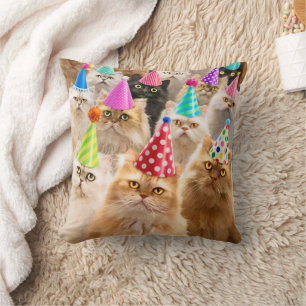 Coussin Fête de chats