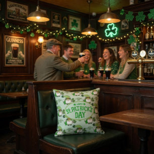 Coussin Fête de la Saint-Patrick