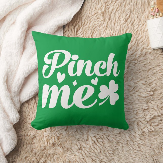 Coussin Fête de la Saint Patrick de Pinch Me (Couverture)