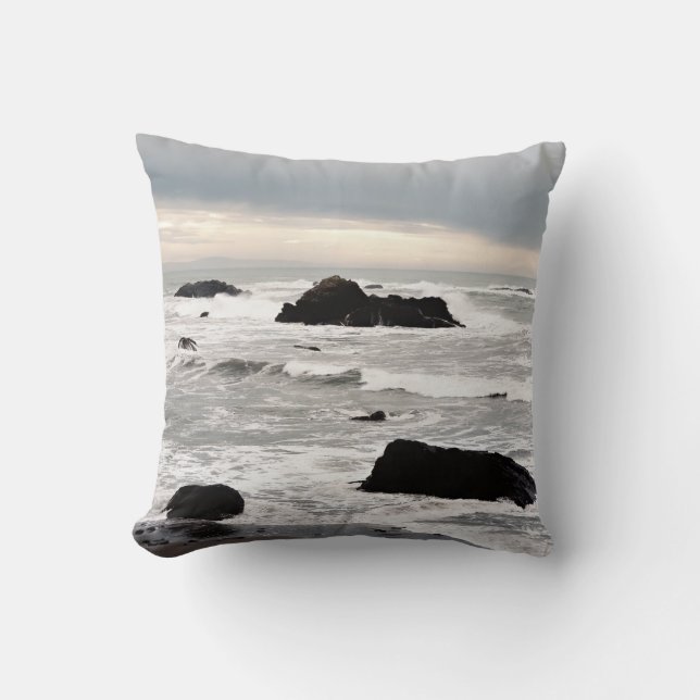 Coussin Fête de la tempête.... (Recto)