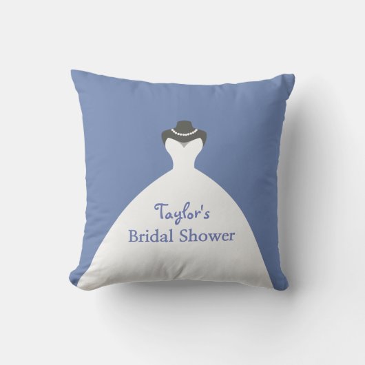 Coussin Fête de l'mariée adorable personnalisée (Recto)