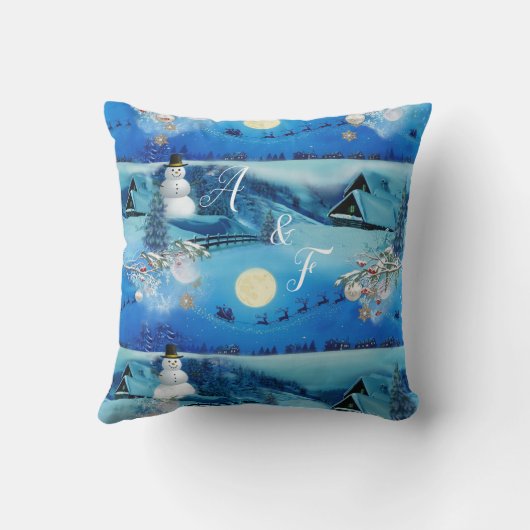 Coussin Fête de Noël (Verso)