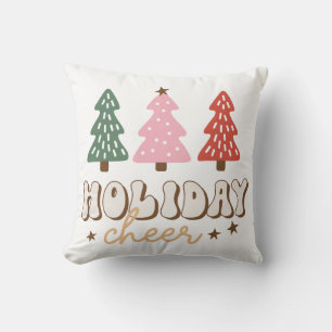 Coussin Fête de Noël Retro