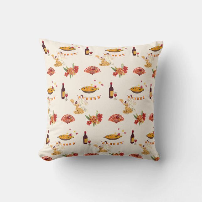 Coussin Fête de style espagnol (Recto)