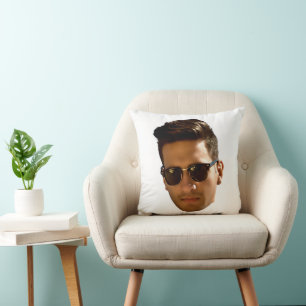 Coussin Fête d'enterrement de vie de jeune fille avec déco