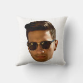 Coussin Fête d'enterrement de vie de jeune fille avec déco (Verso)