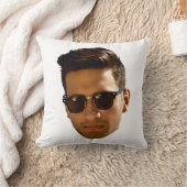 Coussin Fête d'enterrement de vie de jeune fille découpée  (Couverture)