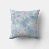 Coussin Fête des mariées romantique de jolies fleurs de la (Verso)