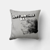 Coussin Fête des mères (Verso)