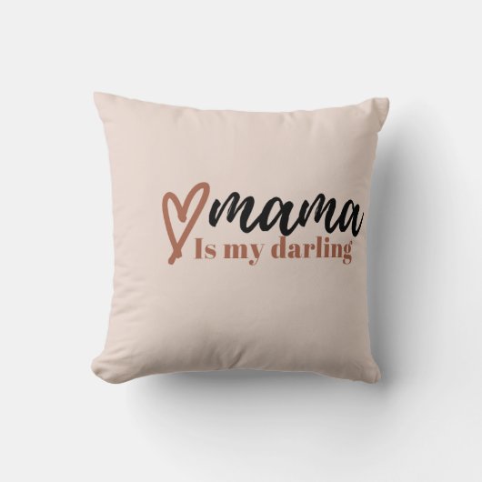 Coussin Fête des mères 🎁 (Recto)