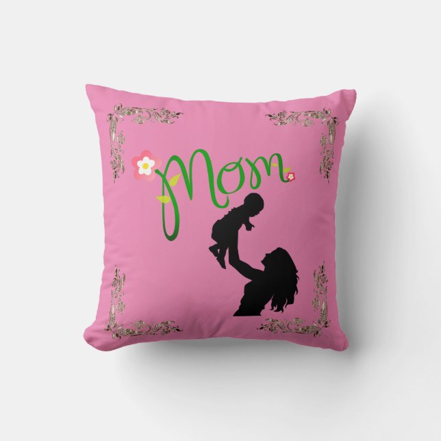 Coussin Fête des mères (Recto)