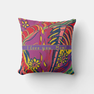Coussin Fête des Mères, La vie en amour Personnaliser