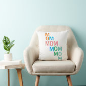 Coussin Fête des Mères Moderne Maman (Chaise)
