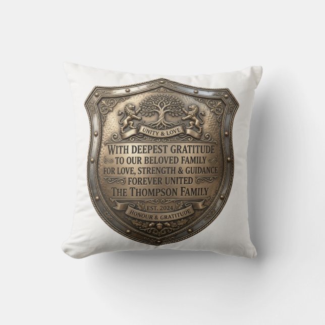 Coussin Fête des Pères (Recto)