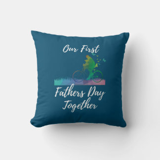 Coussin Fête des pères | Notre première Fête des pères ens