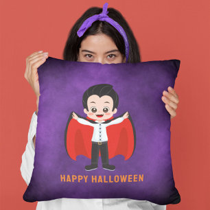 Coussin Fête d'Halloween pour enfants Vampire