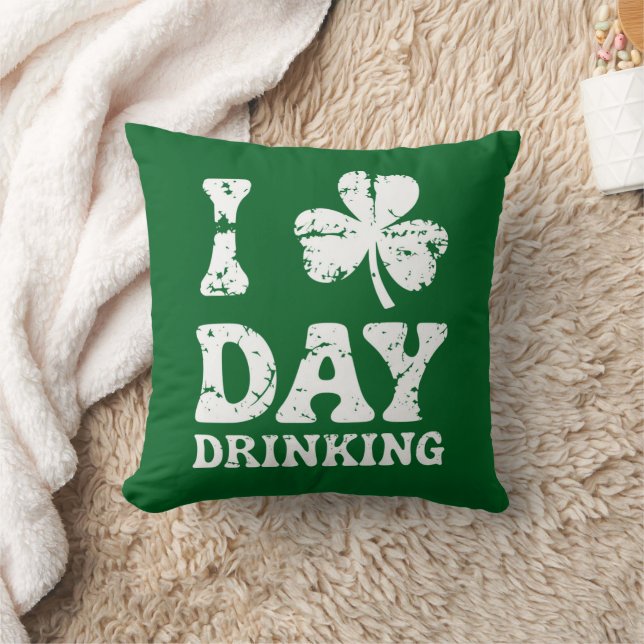 Coussin Fête drôle de la Saint-Patrick Boisson drôle de St (Couverture)