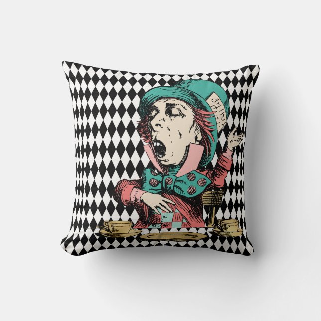 Coussin Fête du thé de la haine (Recto)