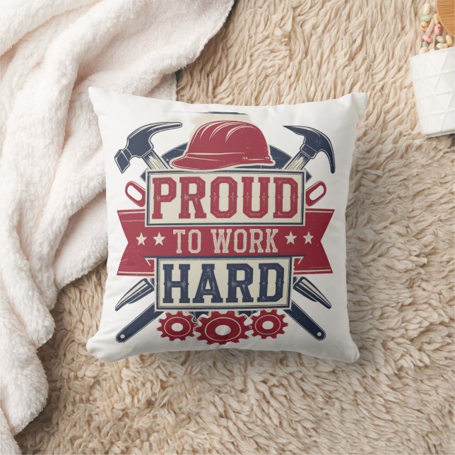 Coussin Fête du Travail (Couverture)
