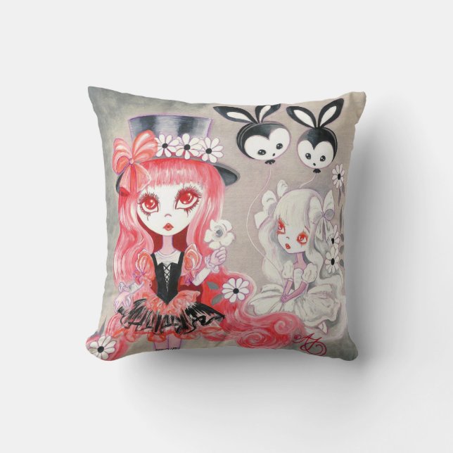 Coussin Fête gothique sucrée (Recto)